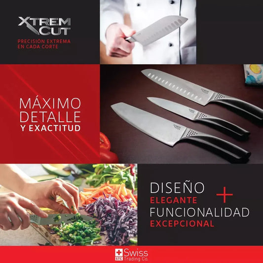 Set de 3 Cuchillos Xtrem Cut
